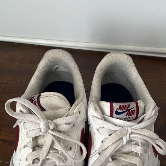Air force 1 men's size 12 maroon white - Picture 6 of 7